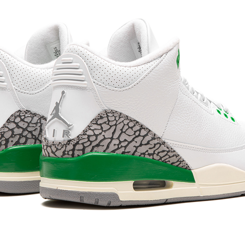 Jordan 3 lime green sales