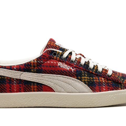 PUMA★SUEDE VTG HARRIS TWEED★スエード★FROSTED IVORY-RED PUMA SUEDE VTG HARRIS TWEED 