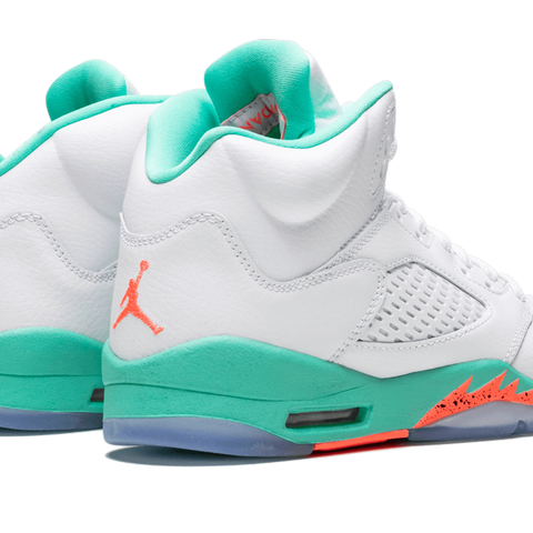 Air jordan 5 gs light aqua sales