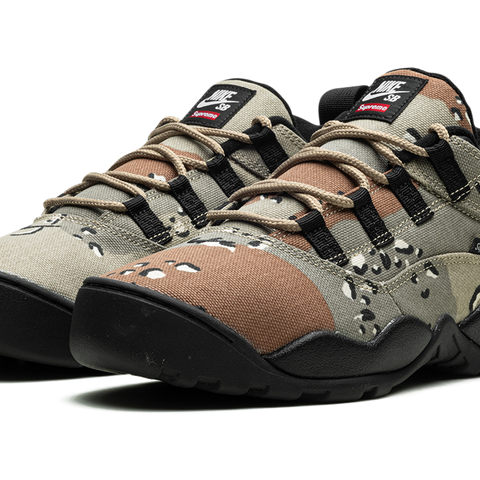 Supreme × Nike SB Darwin Low Desert Camo Nike SB Darwin Low Supreme Desert Camo Men's - FQ3000-200 - US