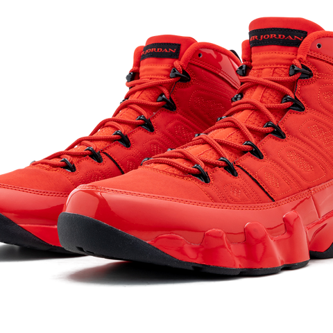 Red jordan 9 sales