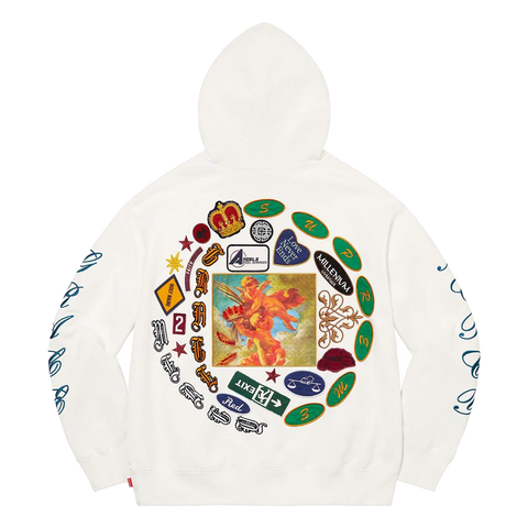 SUPREME シュプリーム★Patches Spiral Hooded Sweatshirt Supreme-Patches-Spiral-Hooded-