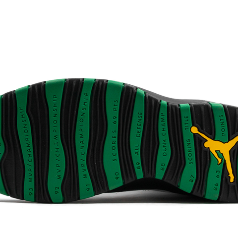 Jordan 10 colorful bottom clearance