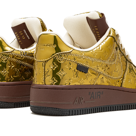 2022Louis Vuitton x Air Force 1 Low \'Metallic Gold\' Nike x Louis Vuitton Air Force 1 Low  main image 2