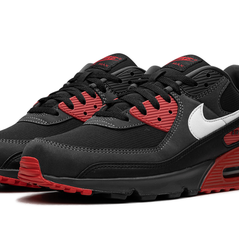 Nike red air max 90 hotsell