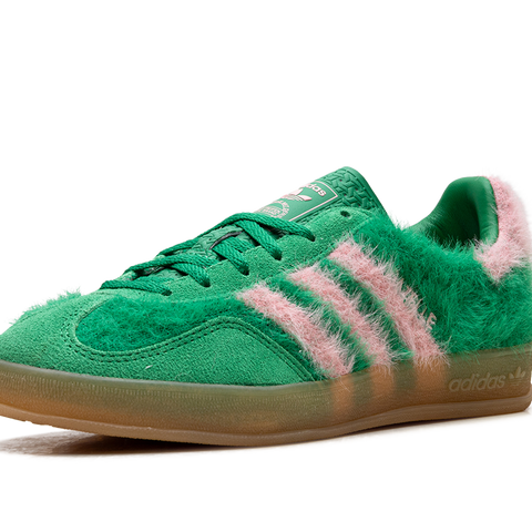 adidas W Gazelle Indoor 'Green Glow Pink' 7