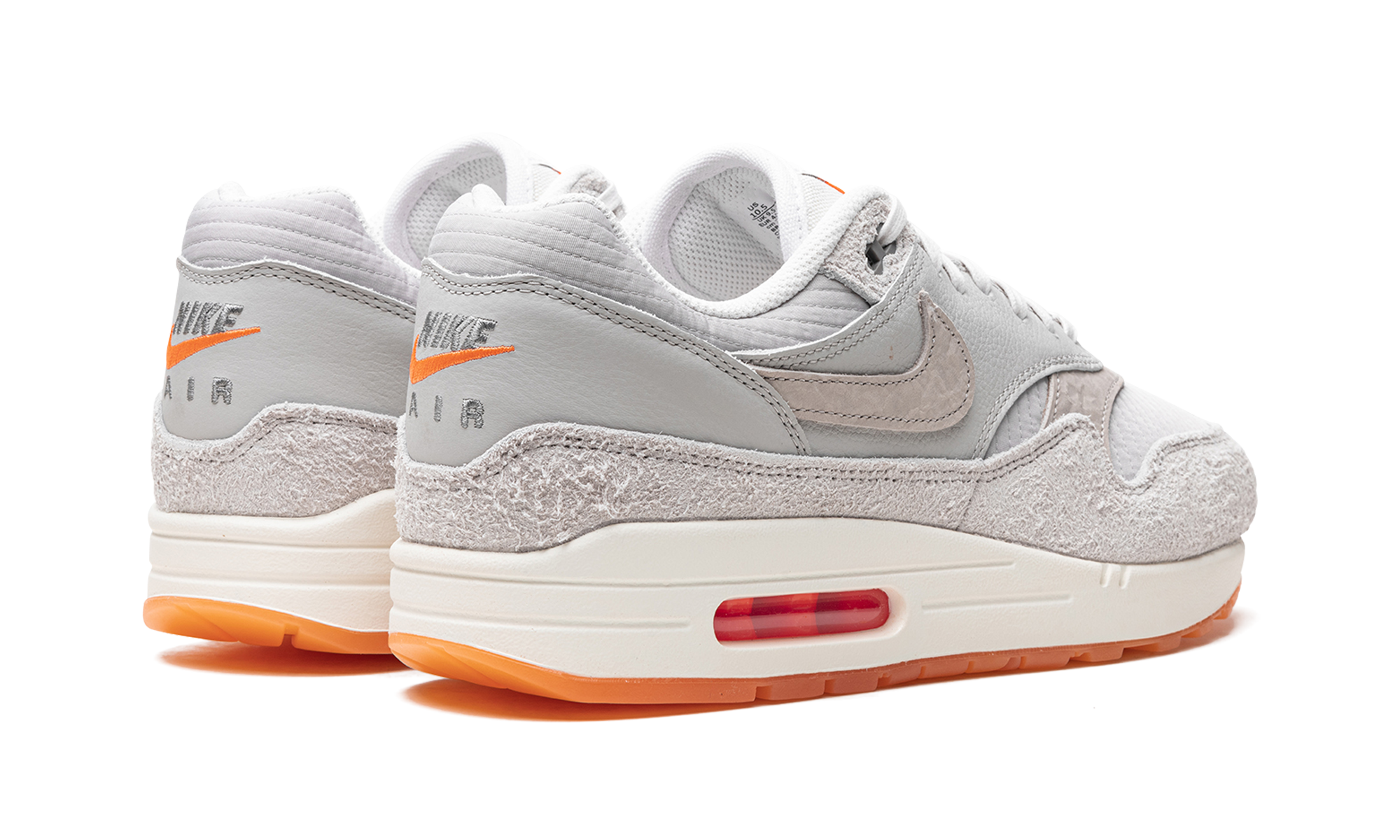 air max 1 platinum orange