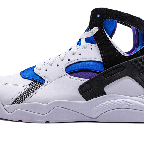 Purple black and white huaraches hotsell