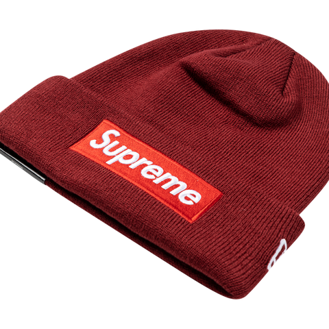 SUPREME New Era Box Logo Beanie 