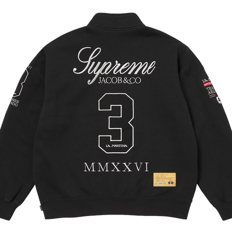 SUPREME La Martina Zip Up Sweatshirt 