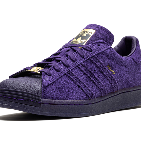 adidas gazelle silver green womens adidas Skateboarding x Kader Superstar ADV Shoes - Dark Purple Gold Melange - Men