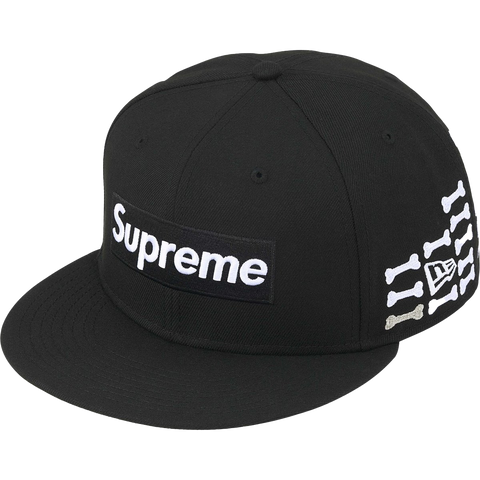 帽子 Bones Box Logo New Era SUPREME Bones Box Logo New Era 59Fifty Fitted Hat 
