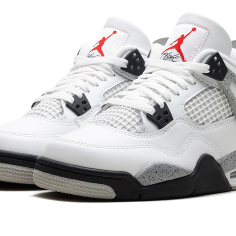 Air Jordan 4 lV Retro GS \'Red Cement\' Red/White Youth sz 4.5Y Jordan 4 Retro Red Cement (GS) - 408452-161 - US main image 4