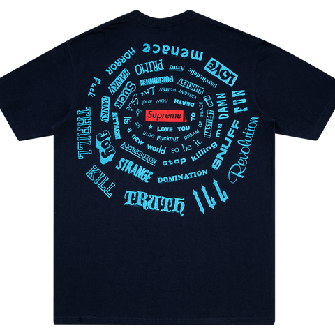 Supreme Spiral Tee (SS21) - $38