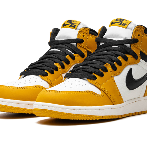 Jordan 1 retro high yellow sales