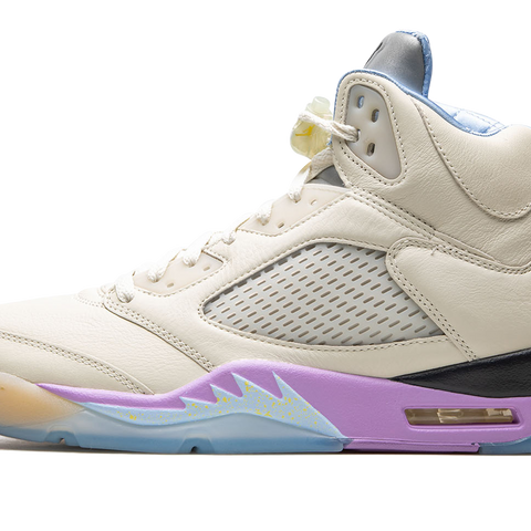 Jordan 5 white purple discount
