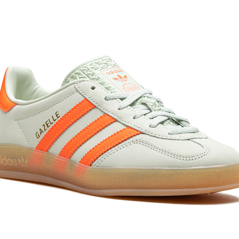 adidas gazelle silver green womens ADIDAS Gazelle Indoor WMNS 