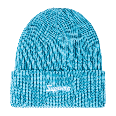 Supreme Loose Gauge Beanie Black – blueandcream