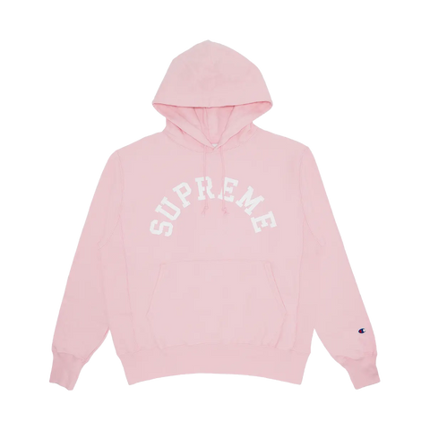 【在庫Pink S】Supreme Champion Hooded Sweatshirt Week 8 SS SUPREME Champion® Hooded Sweatshirt 