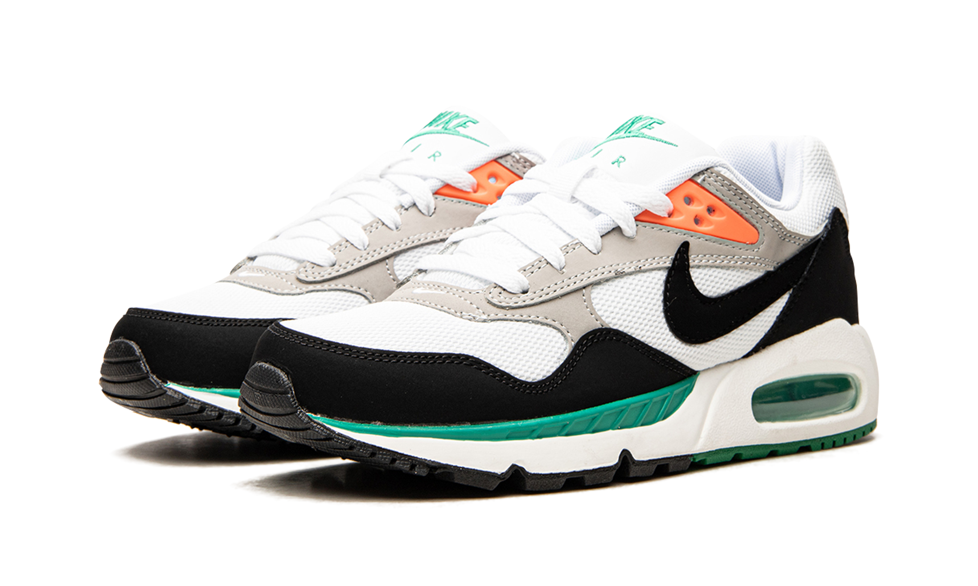 nike air max correlate white black green