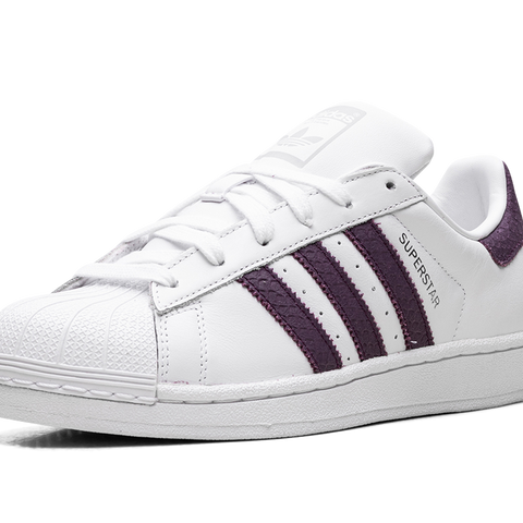 adidas Originals Superstar Shoes White/Red Night/Silver Metallic