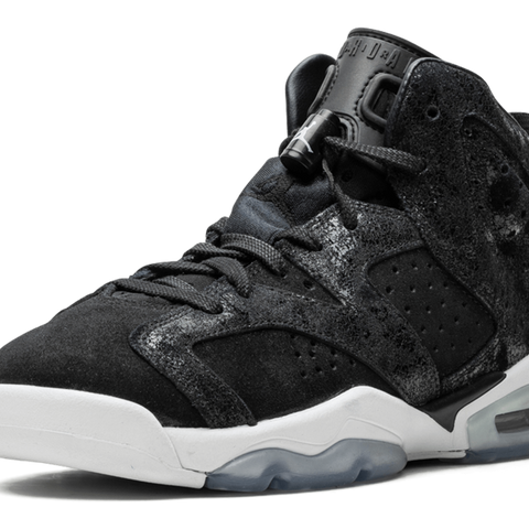 JORDAN Air Jordan 6 Retro PREM HC GS Heiress Black Suede Stadium Goods