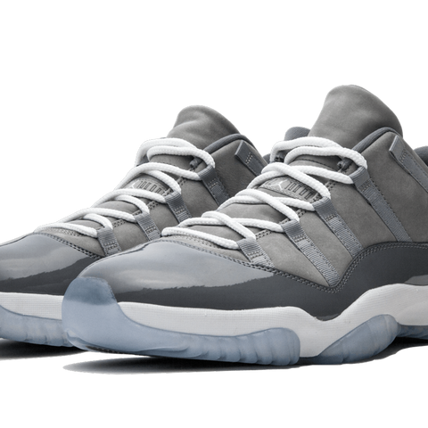 Jordan 11 low top cool grey cheap