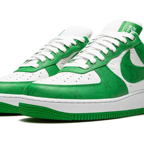 Air force 1 high top green sales