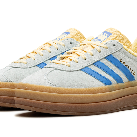 adidas gazelle silver green womens Sneakers adidas Women's Gazelle Bold Blue
