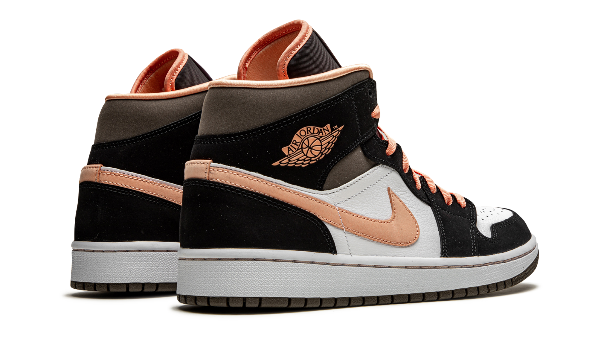 jordan one mid peach mocha