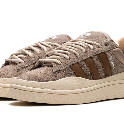 adidas gazelle silver green womens adidas Campus x Bad Bunny Brown
