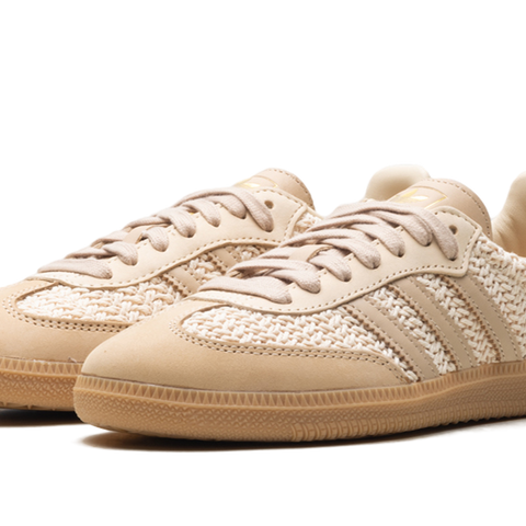 adidas Samba OG Shoes - Women's - Sand Strata / Magic Beige / Gum