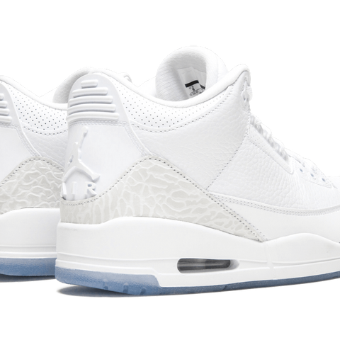 JORDAN Air Jordan 3 Retro Pure White Stadium Goods