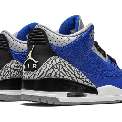 JORDAN Air Jordan 3 Retro Blue Cement Stadium Goods