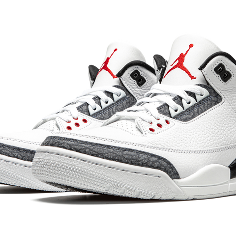 スニーカー NIKE AIR JORDAN 3 SE-T JP KATAKANA/DENIM FIRE RED Japan Ver. JORDAN Air Jordan 3 Retro SE-T Denim