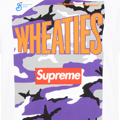 ★21SS WEEK6★Supreme Wheaties Tee ☆21SS WEEK6☆Supreme Wheaties Tee (Supreme/Tシャツ