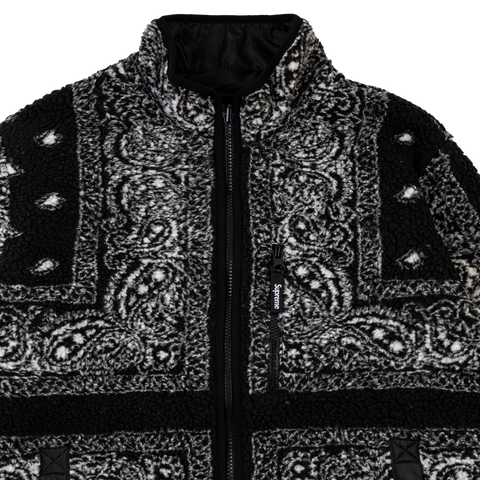 SUPREME Reversible Bandana Fleece Jack  