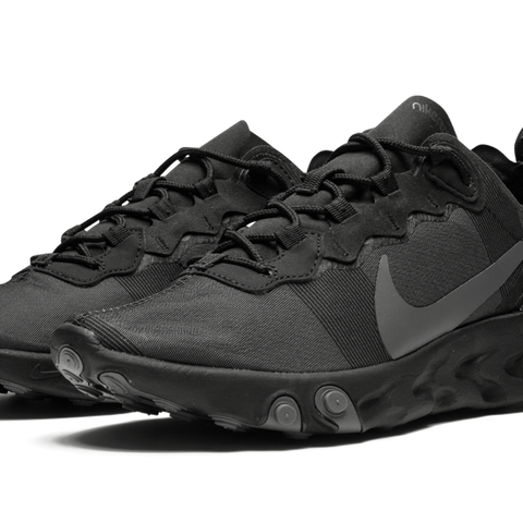 Nike React Element 55 Triple Black リアクトエレメント55 NIKE React Element 55