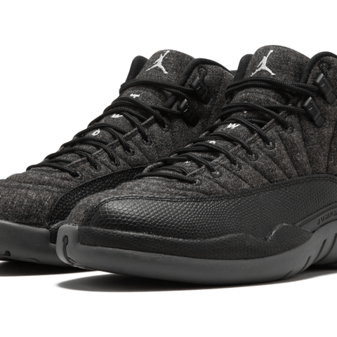 Jordan 12 black wool shop