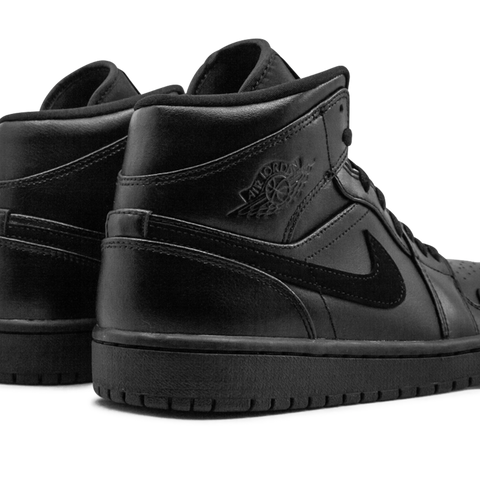 Air Jordan 1 Mid Triple Black 554724 090 Stadium Goods