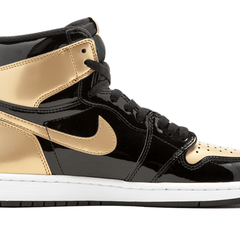 Jordan one gold toe sales