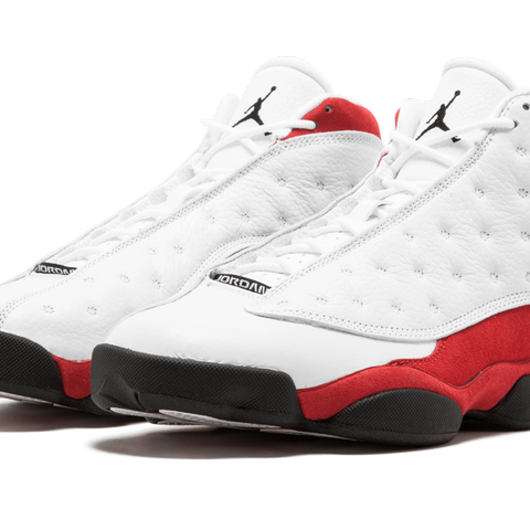 Air jordan 13 white and red discount