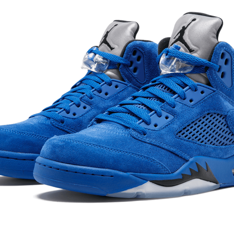 JORDAN Air Jordan 5 Retro Blue Suede Stadium Goods