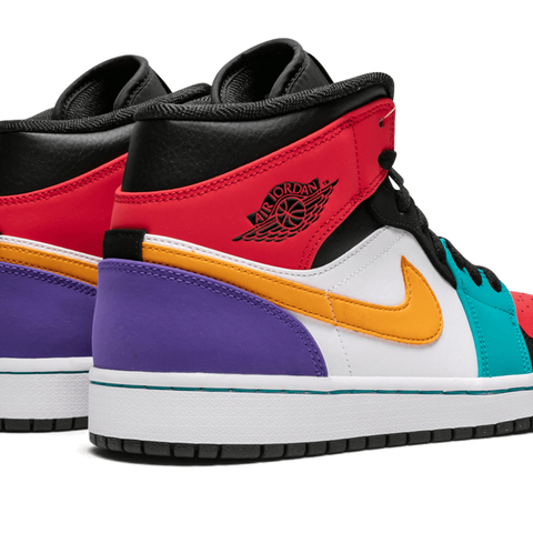 Jordan aj 1 mid multicolor sales