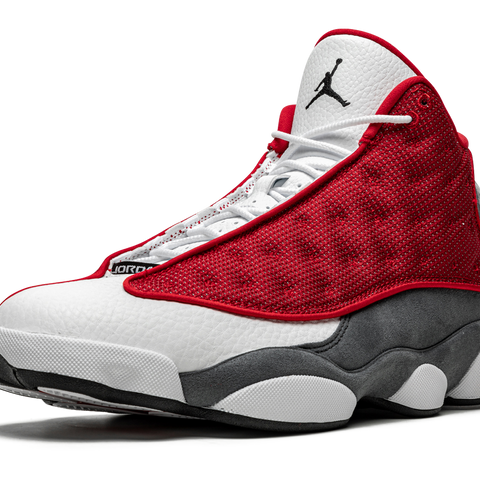 Red white gray jordans 13 hotsell