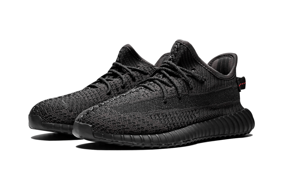 black yeezy 350 kids