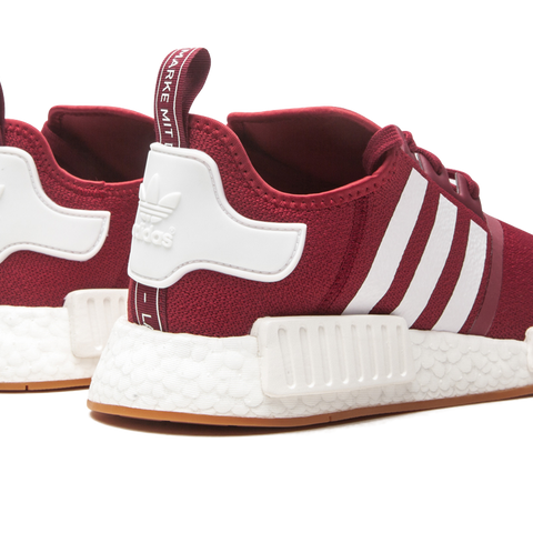 Adidas nmd mens burgundy sales