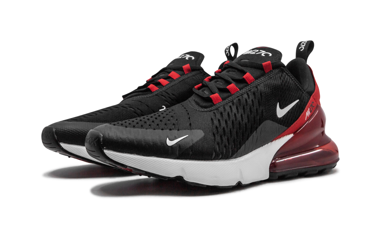 nike 270 black and red