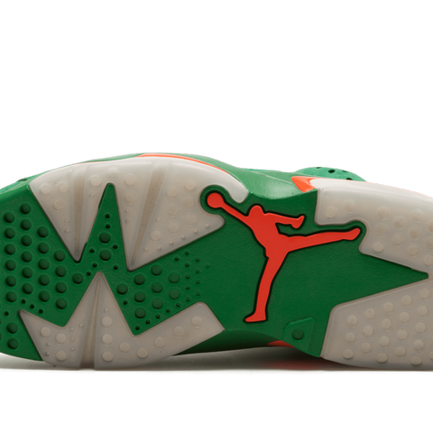 Air jordan 6 green suede sales