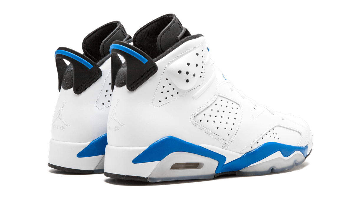 jordan 6 white sport blue